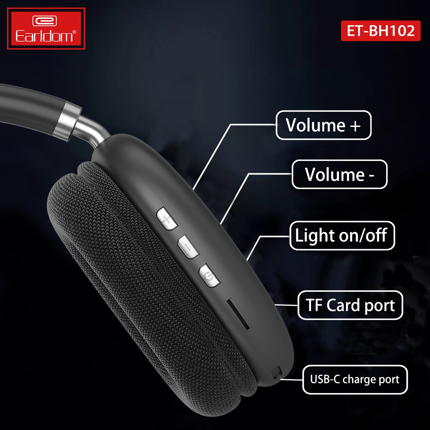 Earldom Bluetooth Headphone ET-BH102 Earldom Bluetooth Headphone ET-BH102